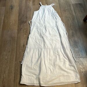 Japna Maxi Cotton Dress with Tie